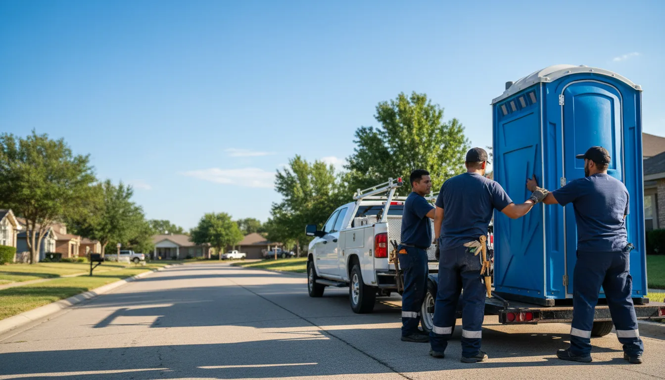 Portable Toilet Rental in Smithville, OK near me